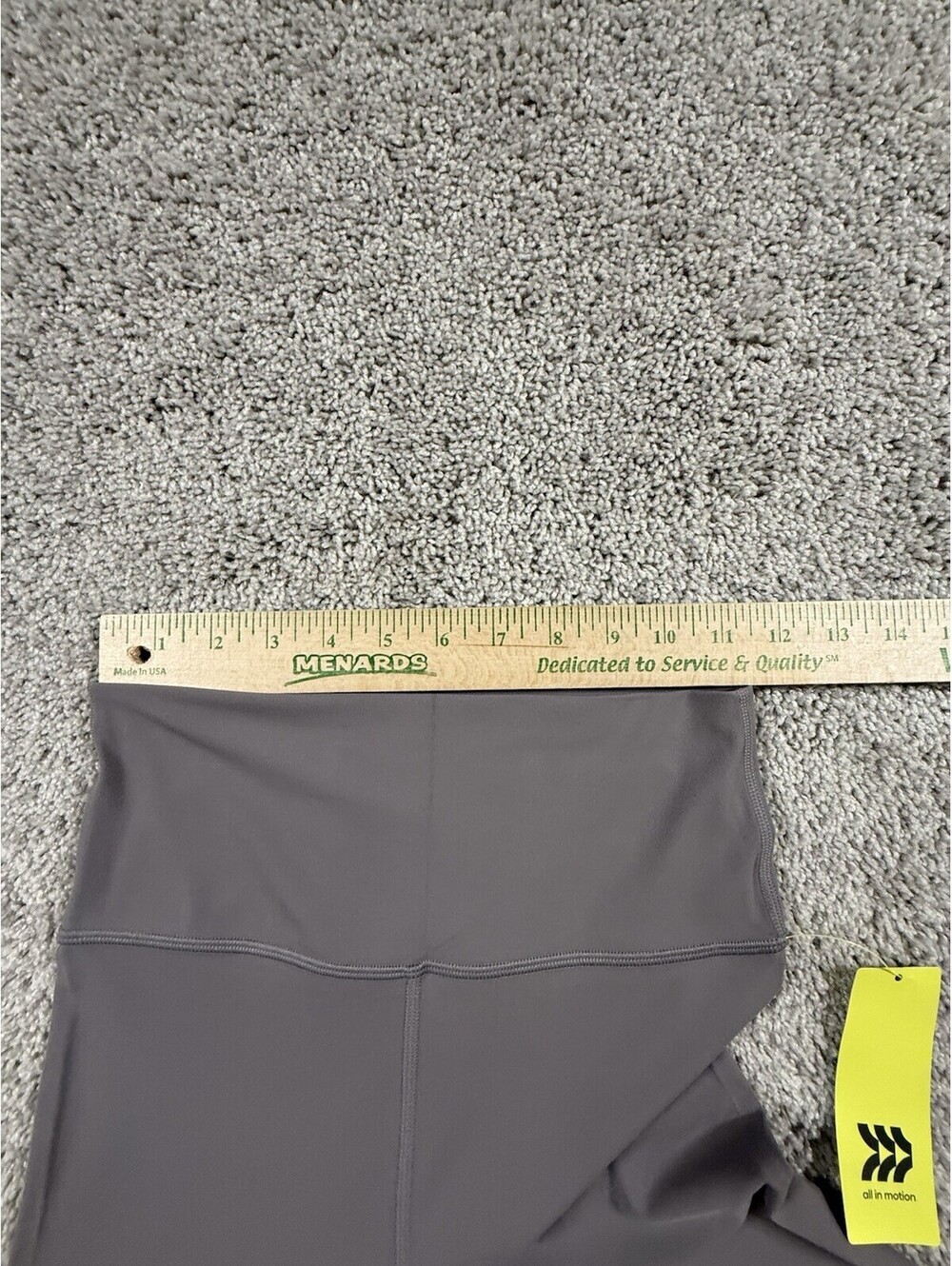 NWT All In Motion Women’s Leggings 2 Pack Size Small Gray Full Length - Picture 6 of 7